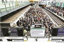 售票自动化引发伦敦地铁员工罢工抗议
