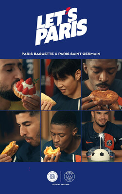 Paris Baguette’s “Lets Paris” ad video, in collaboration with Paris Saint-Germain