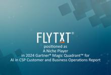 Flytxt被纳入《2024年度Gartner® Magic Quadrant™通信服务提供商客户与业务运营人工智能应用报告》