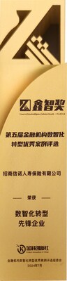 科技赋能，招商信诺荣获2024鑫智奖