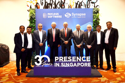 Mr. Vishnu R. Dusad, Co-Founder & Managing Director at Nucleus Software with other key dignitaries at Synapse2024.