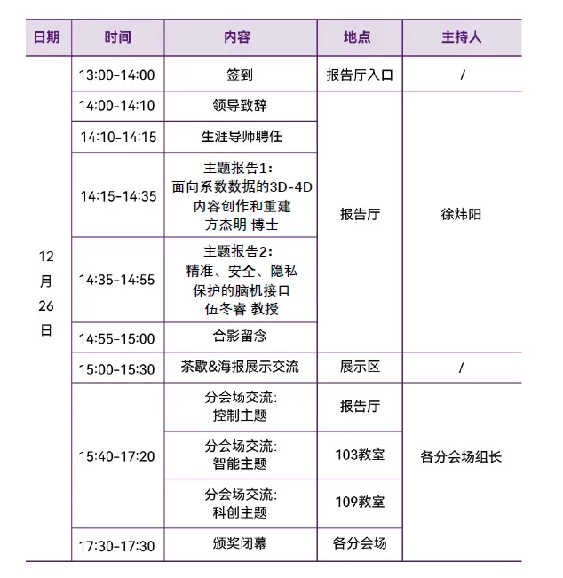 倒计时1天！华中科技大学人工智能与自动化学院学生学术年会（首届）邀您共襄盛举