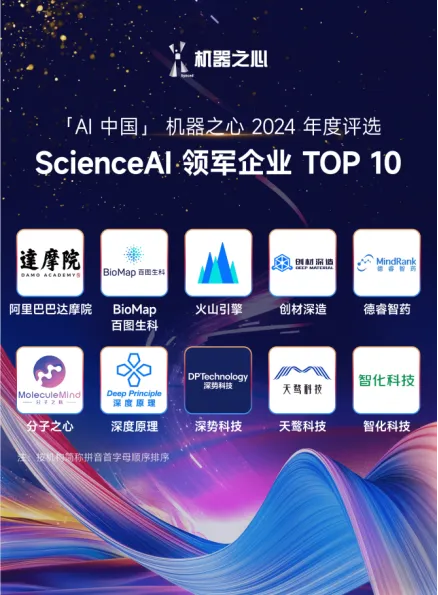 百图生科入选四大权威TOP AI公司榜单