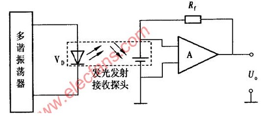 光电式纬线探测器原理电路图