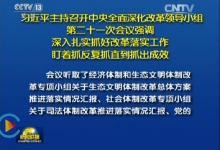 习近平：既当改革促进派、又当改革实干家